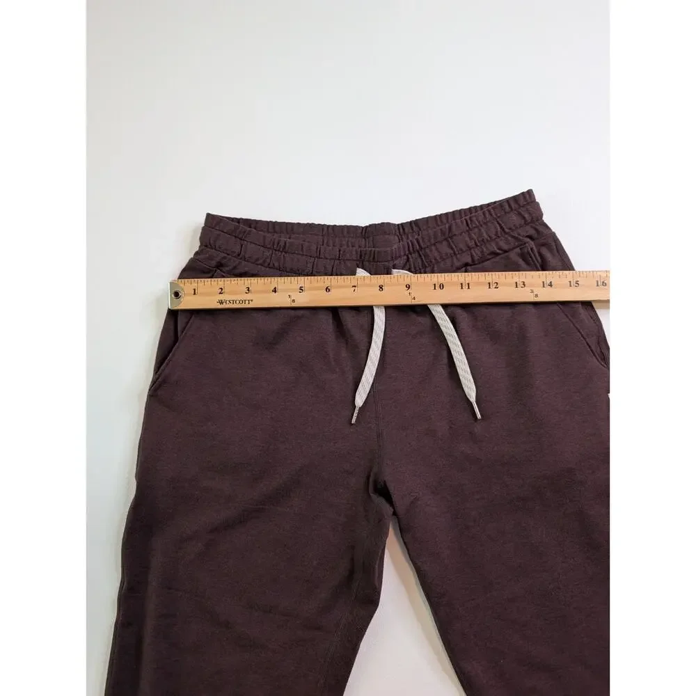Vuori Performance Jogger DreamKnit Stretch Athletic Lounge Pants Brown Women XS - Picture 3 of 13